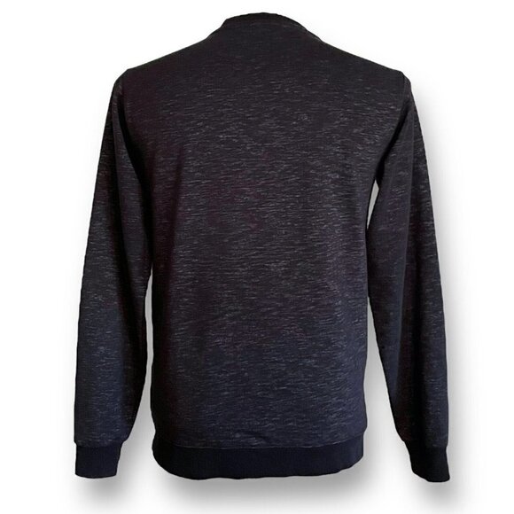 Shred Optics Mens Sweatshirt Sz S Heather Charcoal Gray Crewneck Pullover Skiing - Picture 4 of 5